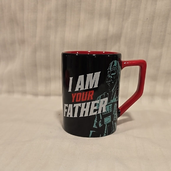 Star Wars Other - Star Wars Black Mug with Red Handle